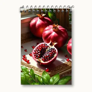 دفتر یادداشت انار شب یلدا
