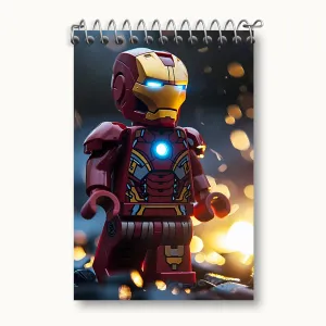 دفتر یادداشت مرد آهنی مارول (Marvel)