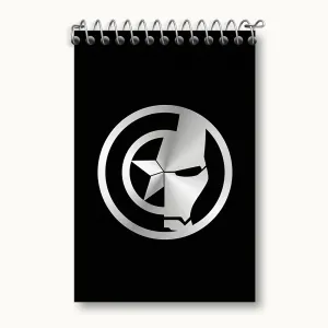 دفتر یادداشت کاپیتان آمریکا مارول (Marvel)