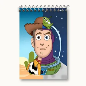 دفتر یادداشت داستان اسباب بازی ها (Toy Story)