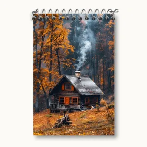 دفتر یادداشت کلبه ی پاییزی