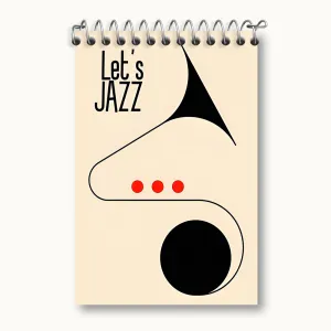دفتر یادداشت Let's Jazz