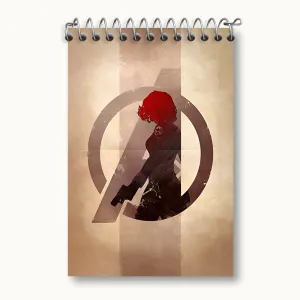 دفتر یادداشت بیوه سیاه مارول (Marvel)