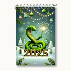 دفتر یادداشت سال 2025 میلادی