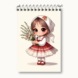 دفتر یادداشت دخترانه بانمک