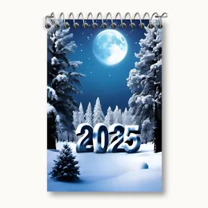 دفتر یادداشت سال 2025 میلادی