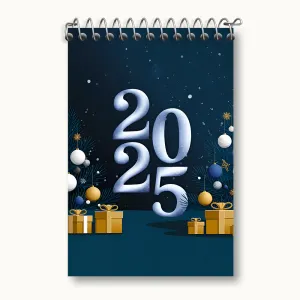 دفتر یادداشت سال 2025 میلادی