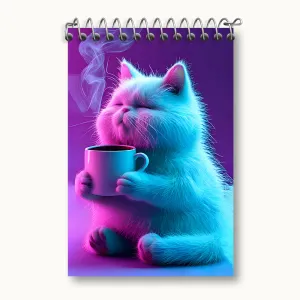 دفتر یادداشت گربه چاق