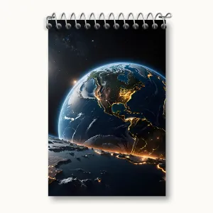 دفتر یادداشت زمین و کهکشان