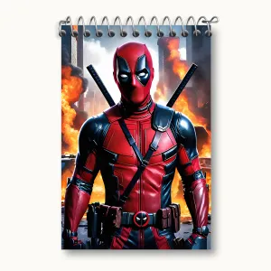 دفتر یادداشت ددپول مارول (Marvel)