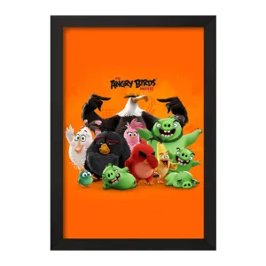 تابلو پرندگان خشمگین Angry Birds