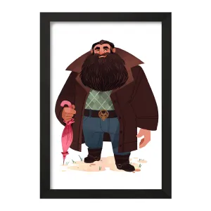 تابلو هاگرید هری پاتر Harry Potter