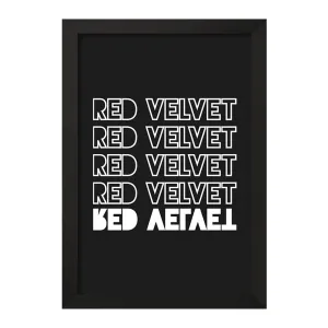 تابلو گروه رد ولوت Red Velvet