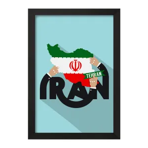 تابلو پرچم ایران