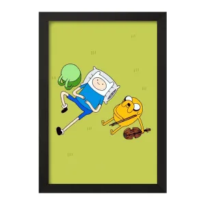 تابلو جیک و فین وقت ماجراجویی Adventure Time