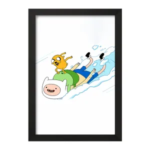 تابلو جیک و فین وقت ماجراجویی Adventure Time
