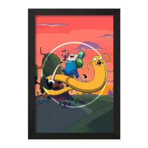 تابلو جیک و فین وقت ماجراجویی Adventure Time