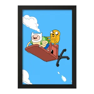 تابلو جیک و فین وقت ماجراجویی Adventure Time
