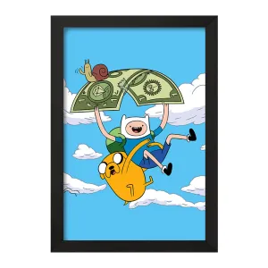 تابلو جیک و فین وقت ماجراجویی Adventure Time