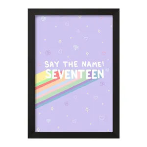 تابلو گروه سونتین Seventeen