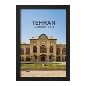 تابلو عمارت مسعودیه تهران