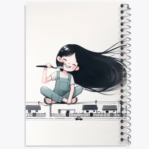 دفتر دخترانه بامزه