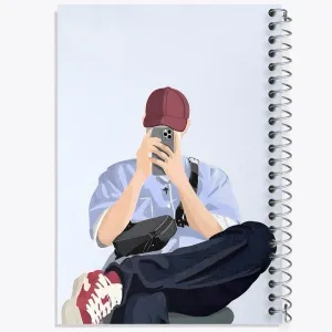 دفتر پسرانه مینیمال