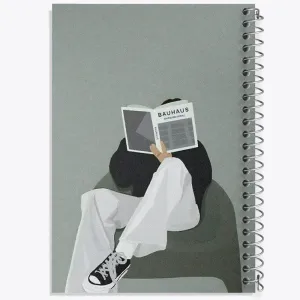 دفتر دخترانه مینیمال