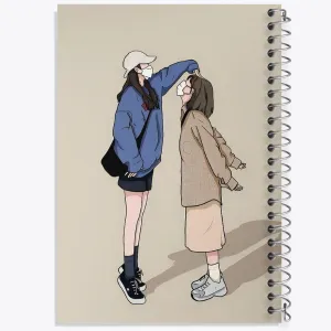 دفتر دخترانه مینیمال