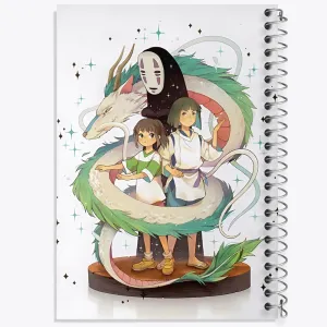 دفتر انیمه شهر اشباح (Spirited Away)