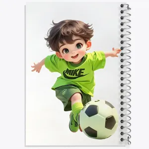 دفتر پسر بچه ی فوتبالیست