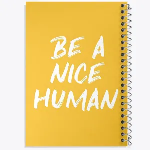 دفتر Be A Nice Human