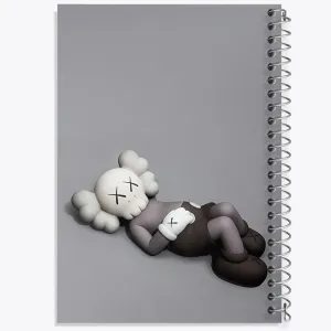 دفتر عروسک کاز (kaws)