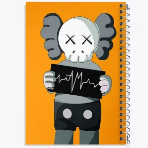 دفتر عروسک کاز (kaws)