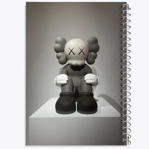 دفتر عروسک کاز (kaws)