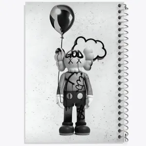 دفتر عروسک کاز (kaws)