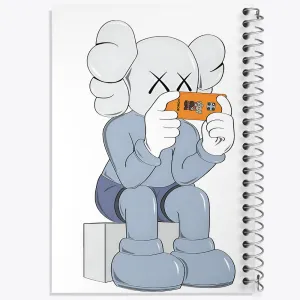 دفتر عروسک کاز (kaws)