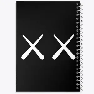 دفتر عروسک کاز (kaws)