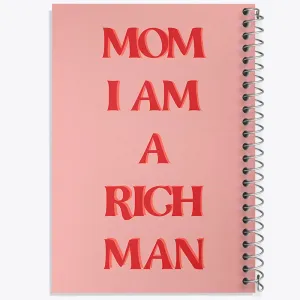 دفتر Mom I Am A Rich Man