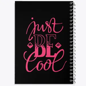 دفتر Just Be Cool