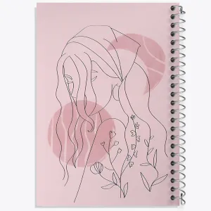 دفتر دخترانه مینیمال
