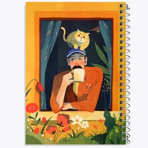 دفتر مرد و گربه