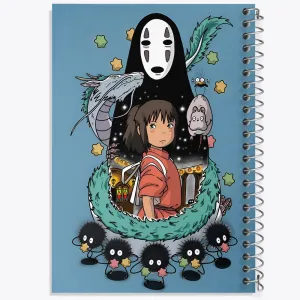 دفتر انیمه شهر اشباح (Spirited Away)