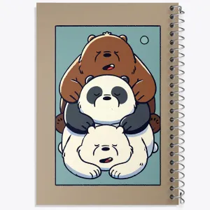 دفتر سه خرس کله پوک