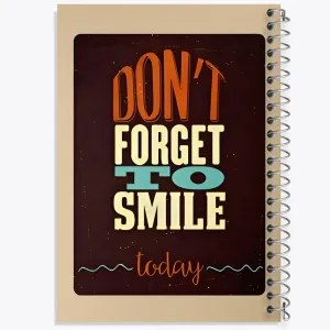دفتر Don't Forget To Smile Today