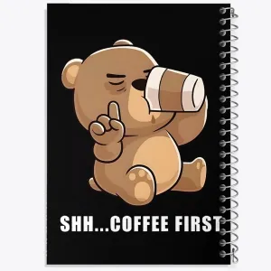 دفتر Shh…Coffee First