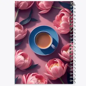 دفتر فنجان قهوه