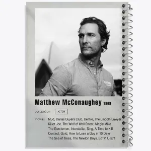 دفتر متیو مک کانهی (Matthew McConaughey)