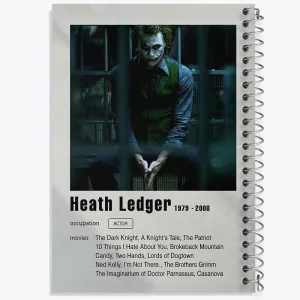 دفتر هیث اندرو لجر (Heath Ledger)