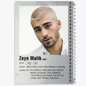 دفتر زین ملک (Zayn Malik)